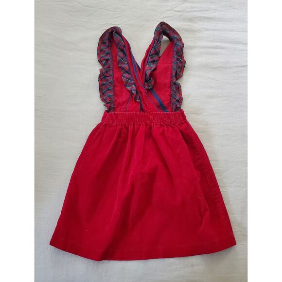 Vintage Scotty Crossfront Cord Dress 5t - Picture 6 of 6